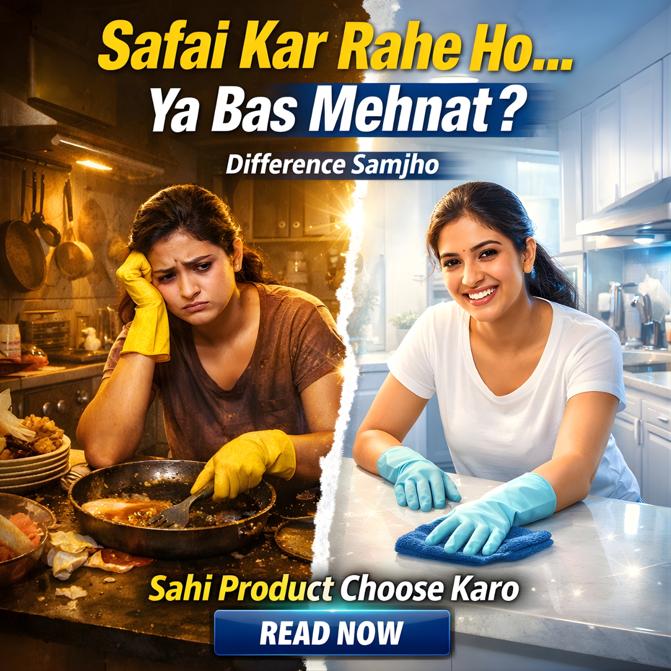 ghar ke liye best cleaning products cleaning comparison image