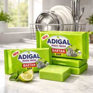 Bartan cleaning soap Adigal bartan bar pack of 6 for utensil cleaning