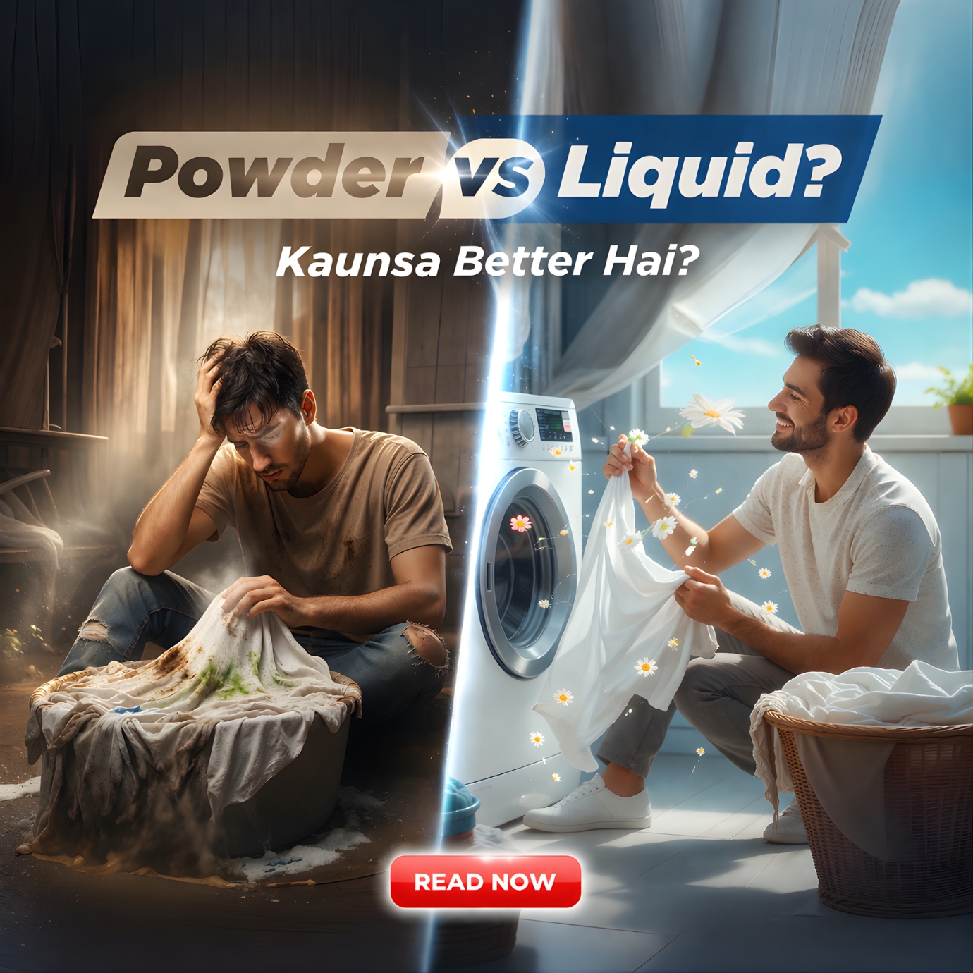 detergent powder vs liquid kaunsa better hai adigal product
