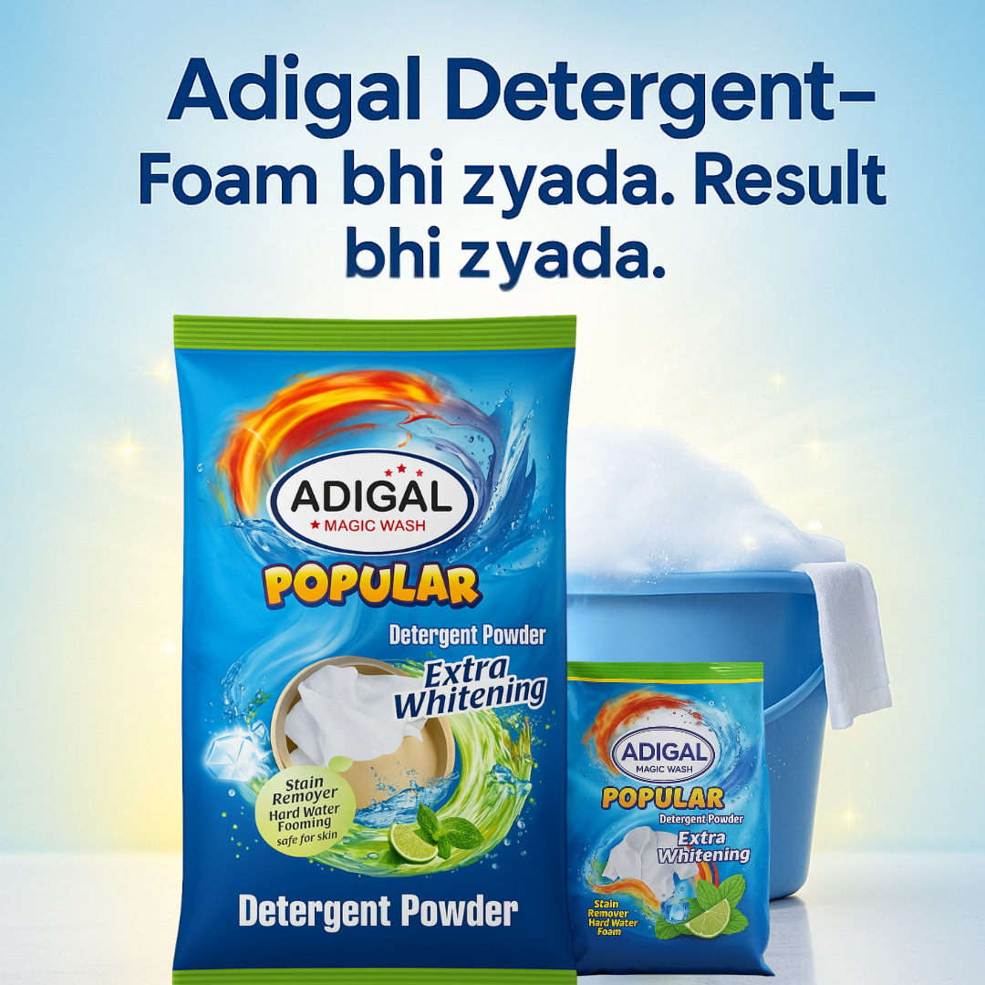Adigal Popular detergent powder for hand wash clothes cleaning