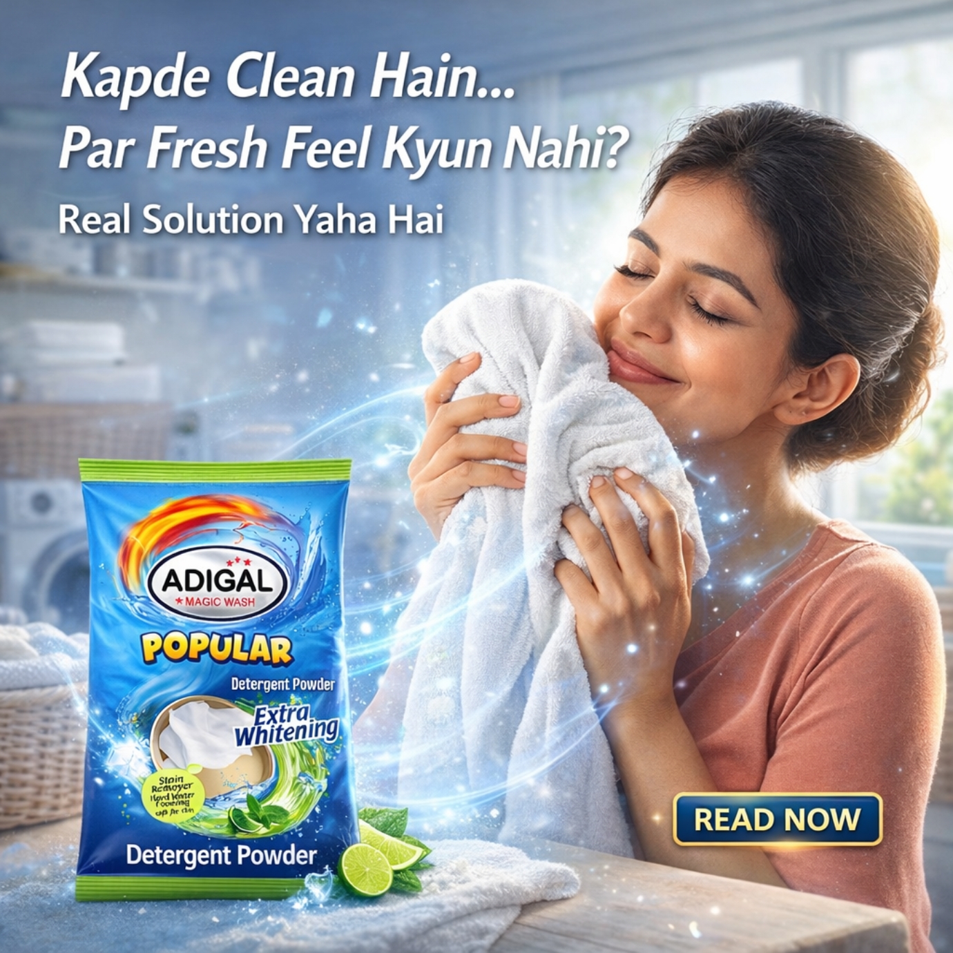 kapde fresh feel kyun nahi dete adigal popular detergent powder fresh clothes